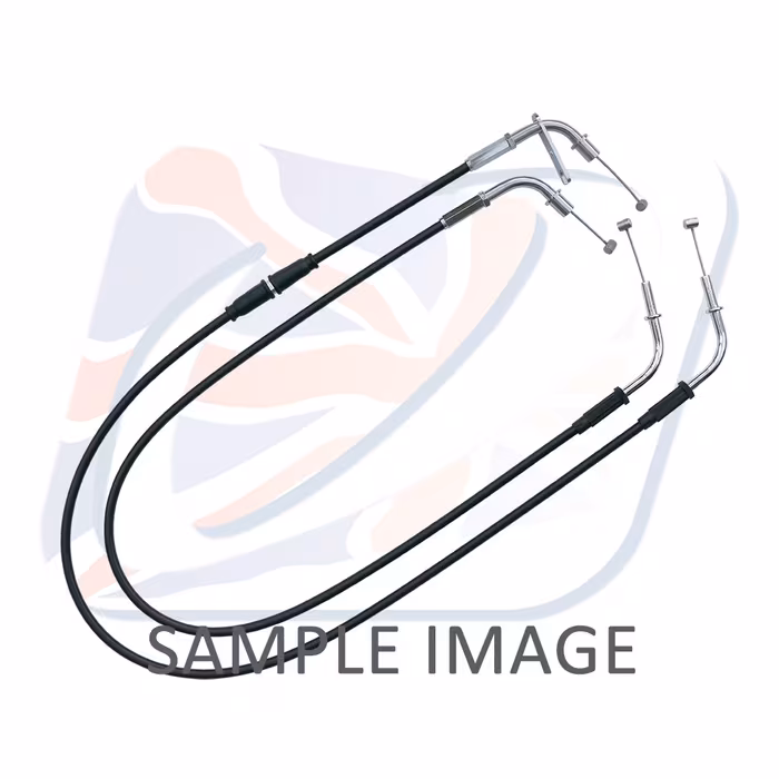 Throttle cables (pair) Venhill K02-4-156 featherlight Crni for KAWASAKI VN 900 Classic 2006-2025