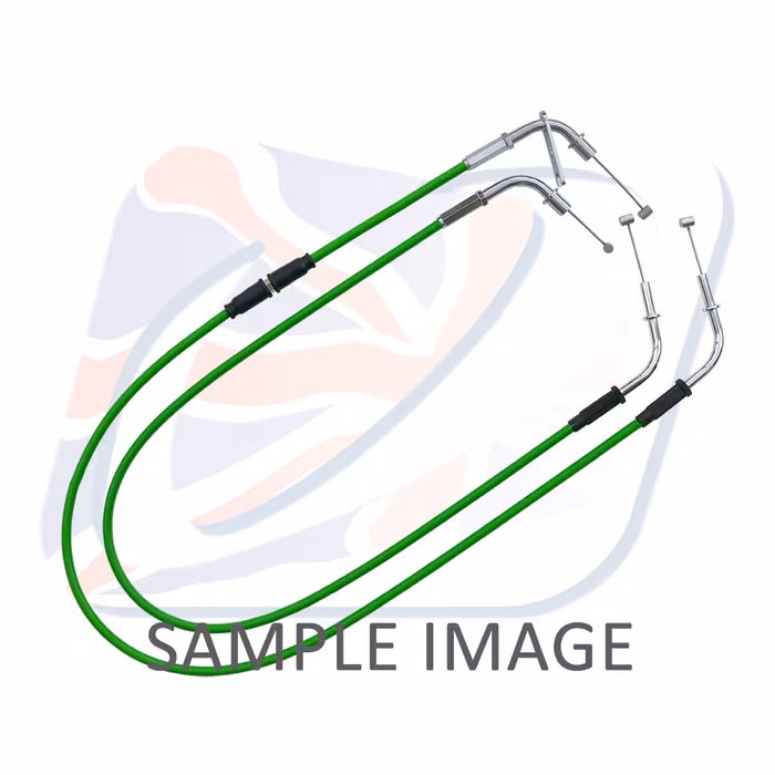 Throttle cables (pair) Venhill K02-4-158 featherlight Green for KAWASAKI VN 1500 Mean Streak 2002-2003, KAWASAKI VN 1600 Mean Streak 2004-2008