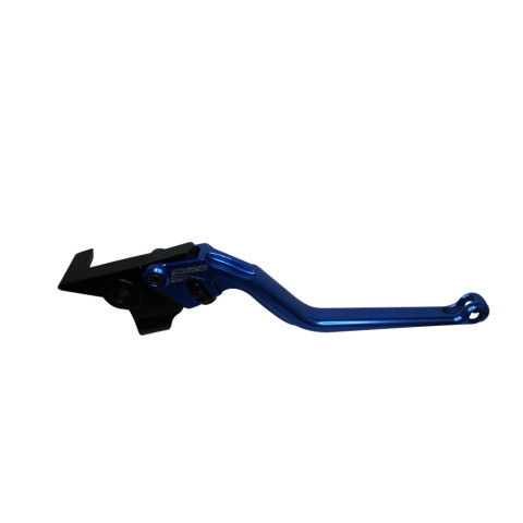 Brake lever ACCOSSATO EDF016 fixed CNC-worked aluminium, blue