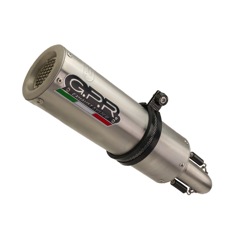 Slip-on exhaust GPR M3 BM.108.RACE.M3.INOX Brushed Stainless steel