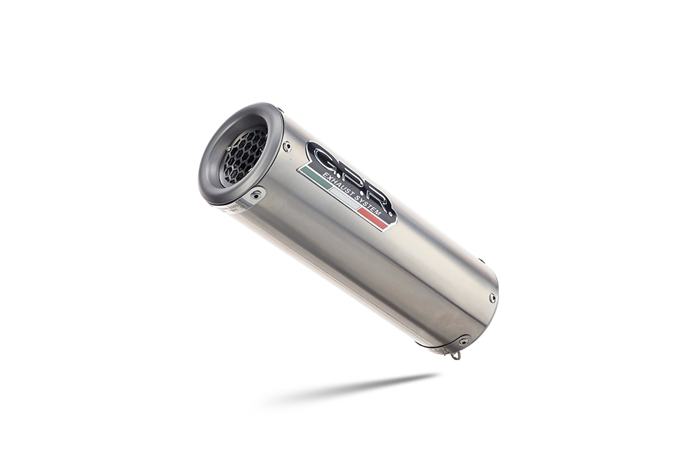 Slip-on exhaust GPR M3 A.62.M3.INOX Brushed Stainless steel