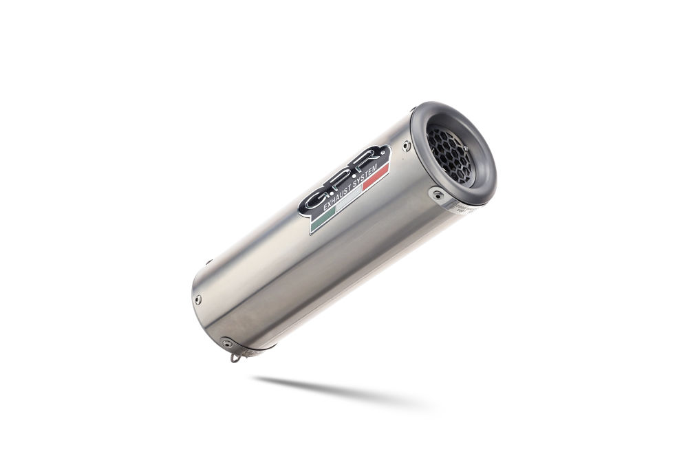 Slip-on exhaust GPR M3 BM.79.M3.INOX Brushed Stainless steel