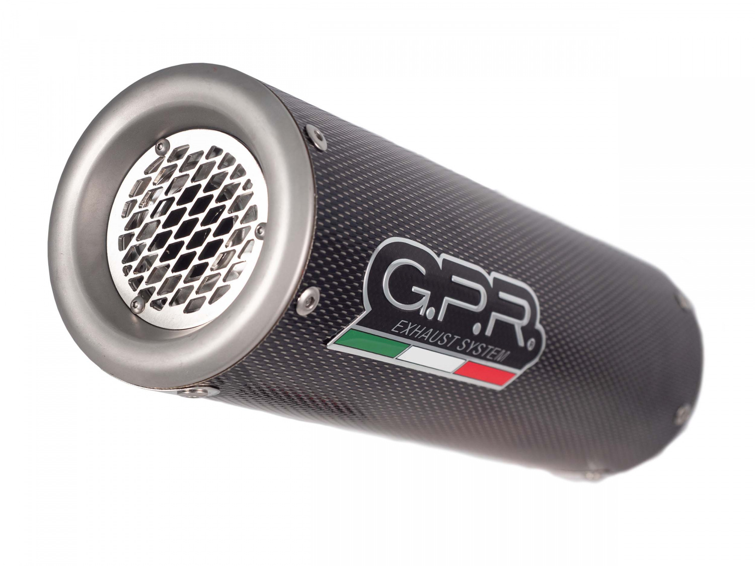 Slip-on exhaust GPR M3 BE.8.M3.PP Brushed Stainless steel including removable db killer and link pipe