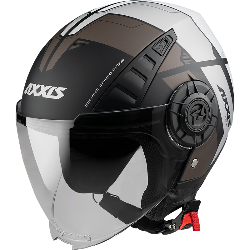 JET helmet AXXIS METRO ABS metro b2 gloss grey L