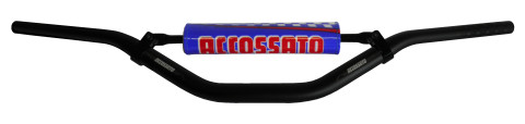 Handlebar ACCOSSATO HB072 Aluminium Made With Variable Diameter - 28.5 mm crven