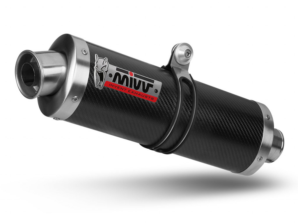 Silencer MIVV OVAL H.003.L3 Carbon for HONDA CBR 600 F 1991-1998