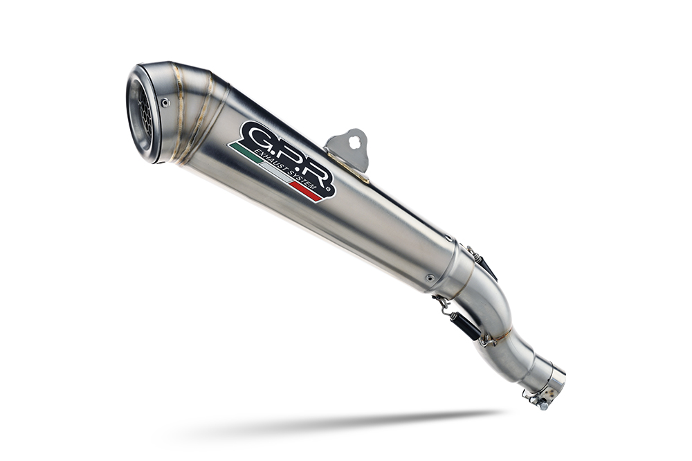 Slip-on exhaust GPR POWERCONE EVO BMW.66.PCEV Brushed Stainless steel