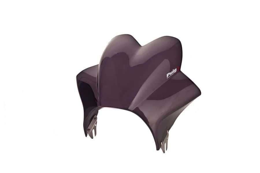 Windshield PUIG WAVE 2208F dark smoke universal