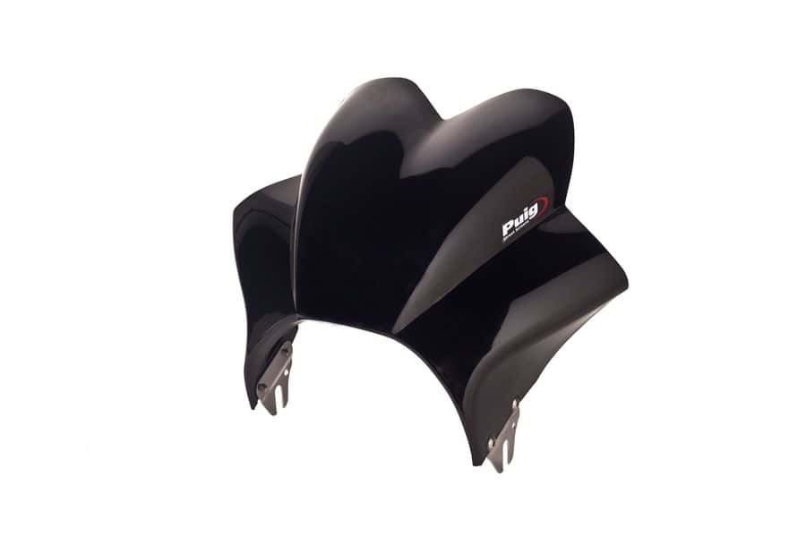 Windshield PUIG WAVE 2208N Crni universal