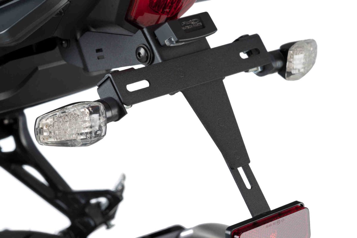 Turn signals PUIG ZAFIRO 2585W transparent short, homologated