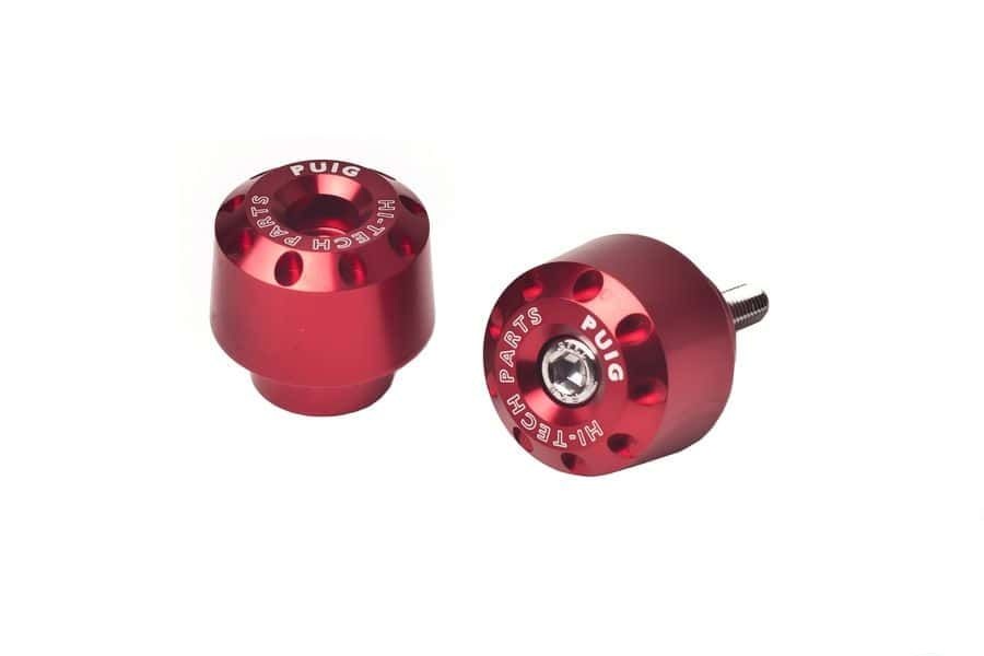 Bar ends PUIG SHORT 8008R crven