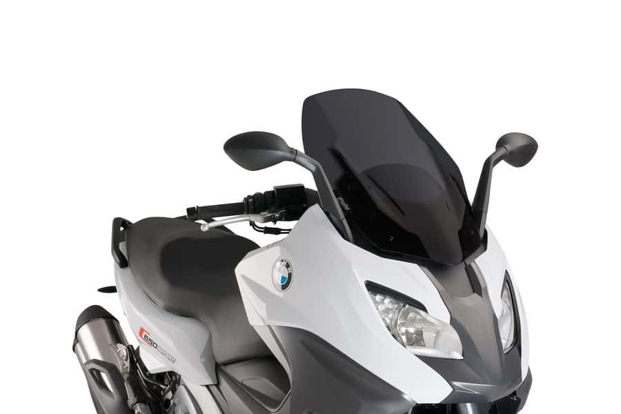 Windshield PUIG V-TECH LINE SPORT 9014F dark smoke