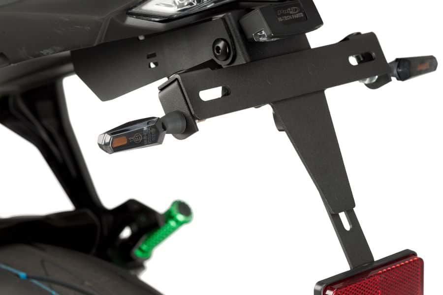 Turn signals PUIG STICK 9555N Crni rear, homologated