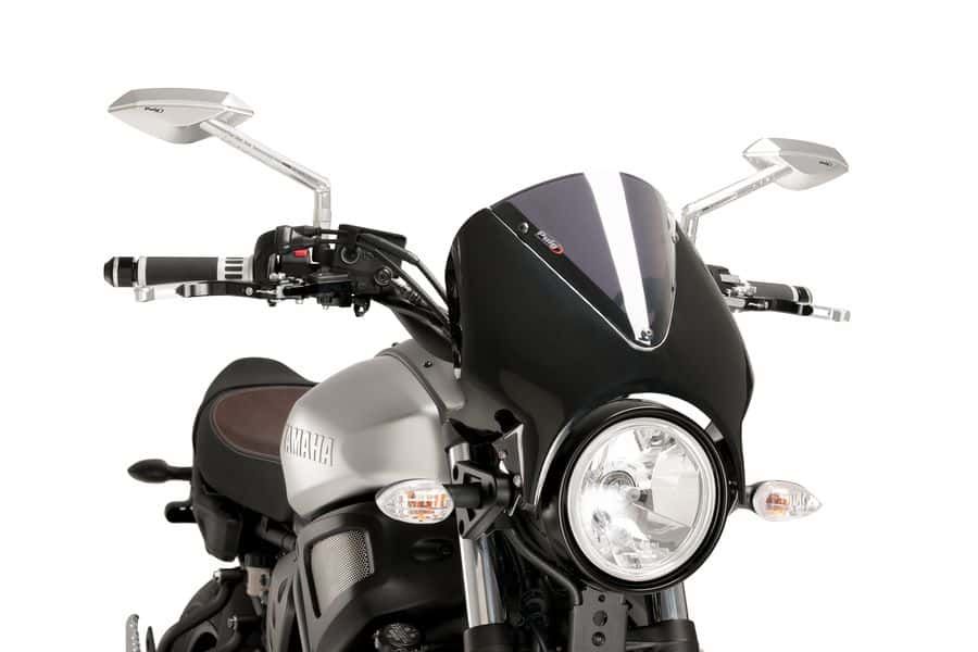 Windshield PUIG RETROVISION 9560H matt black smoke