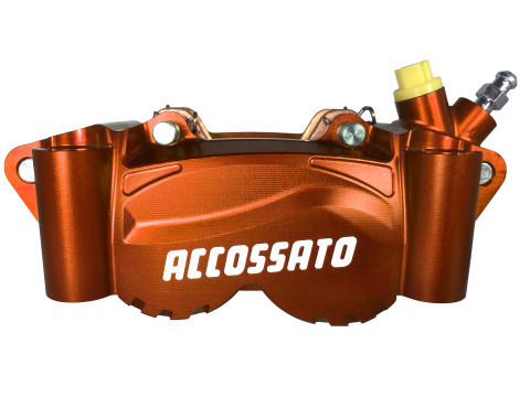 Radial billet 2-piece caliper ACCOSSATO PZ011 distance 100 mm