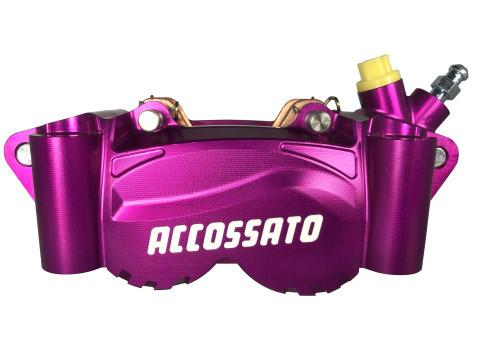 Radial billet 2-piece caliper ACCOSSATO PZ012 distance 108 mm