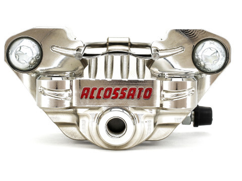 Radial brake rear caliper ACCOSSATO PZ017 for MiniGp and Pitbike - distance 45 mm