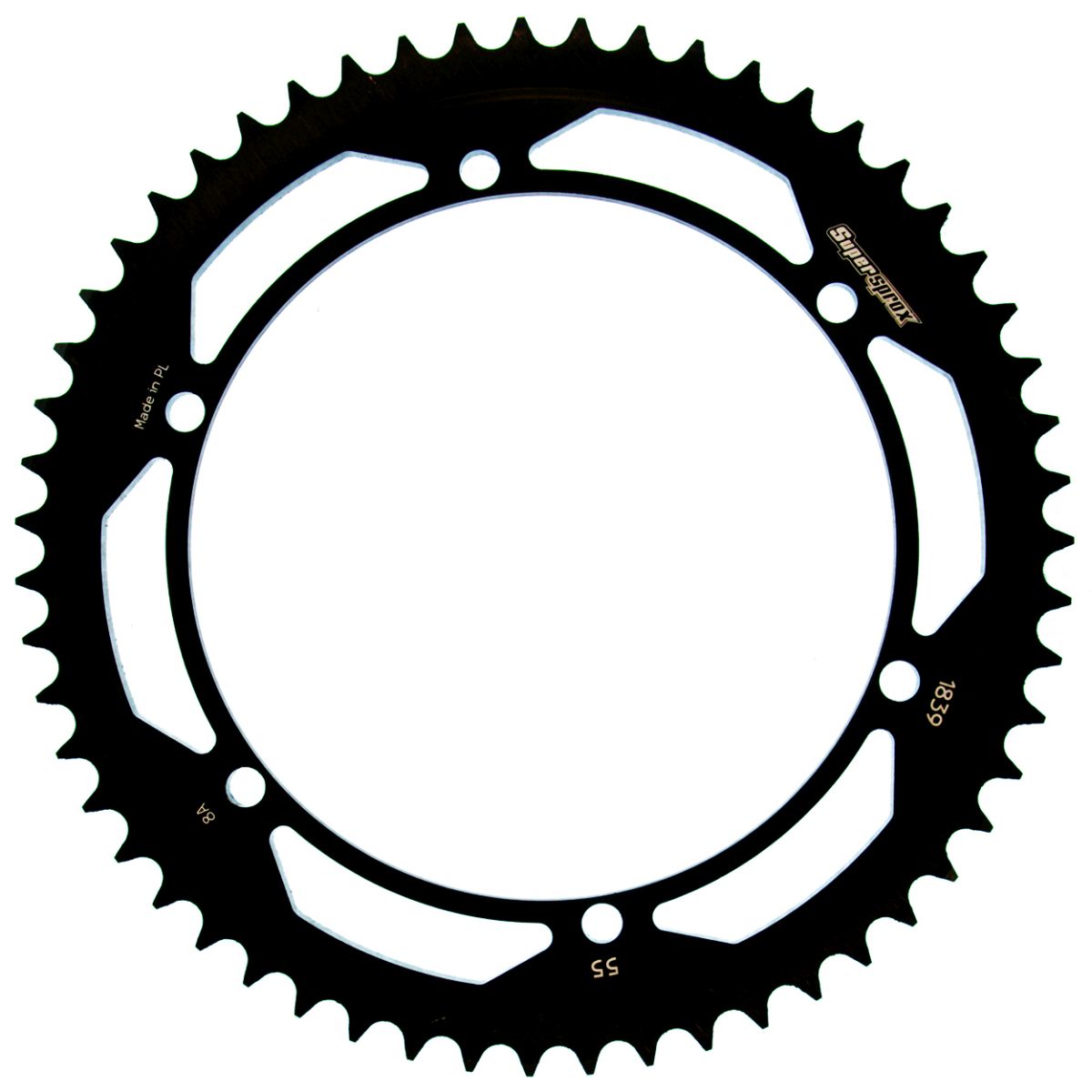 Lančenik zadnji SUPERSPROX RFE-1839:55-BLK Crni 55T, 428