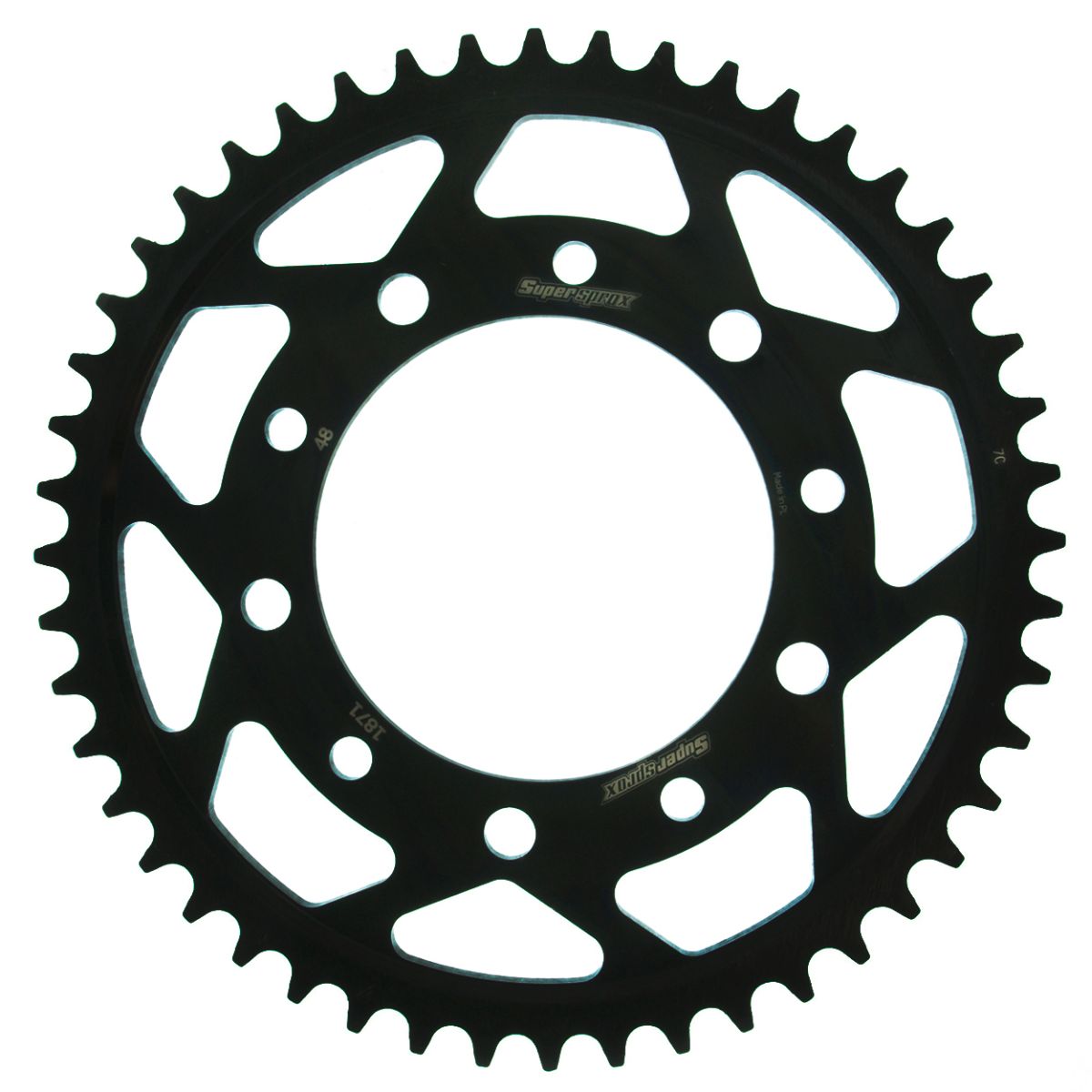 Lančenik zadnji SUPERSPROX RFE-1871:48-BLK Crni 48T, 530