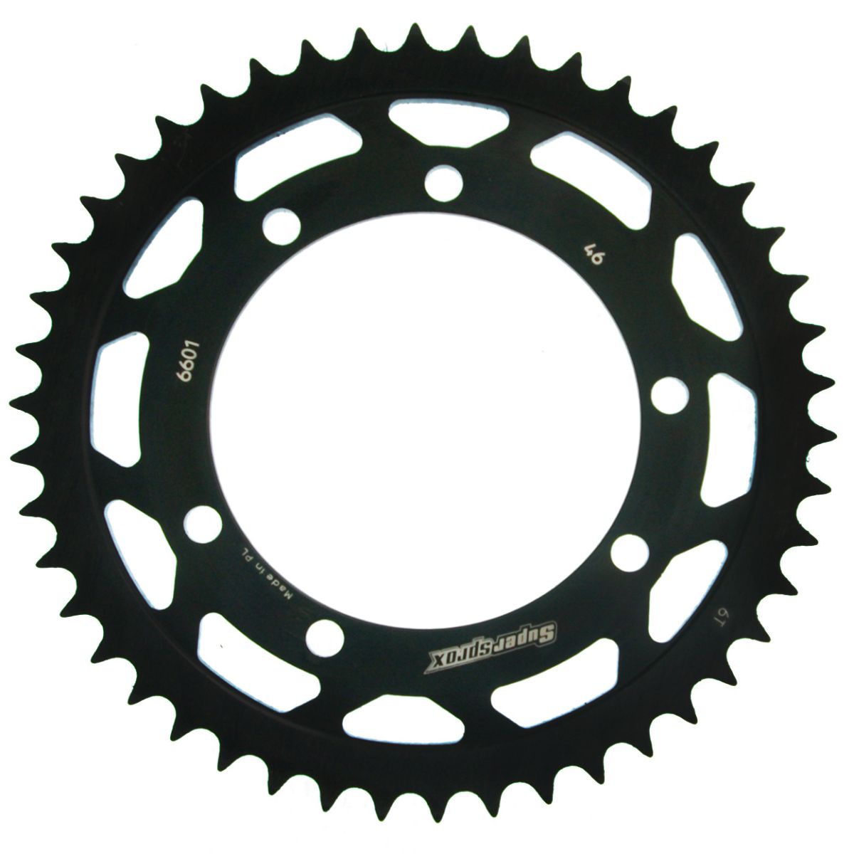 Lančenik zadnji SUPERSPROX RFE-6601:46-BLK Crni 46T, 420