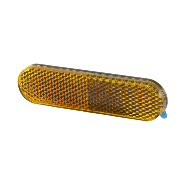 Rounded reflector RMS 246473030 92x25mm orange