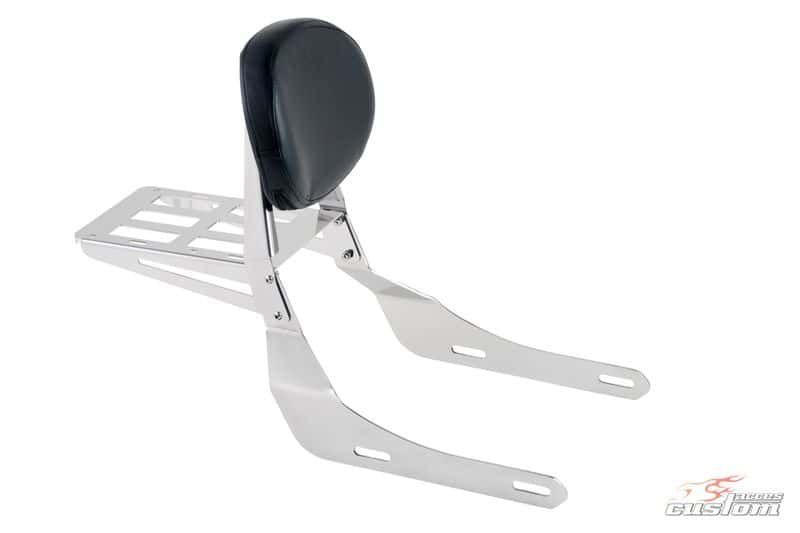 Sissybar plane CUSTOMACCES NON DETACHABLE RQ0032J stainless steel