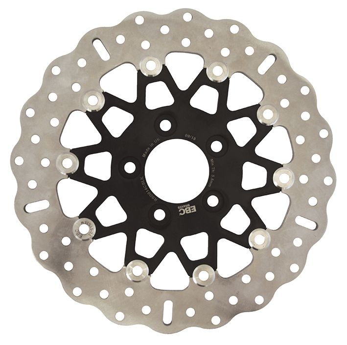 Kočiona disk EBC RSD014CBLK Black chrome