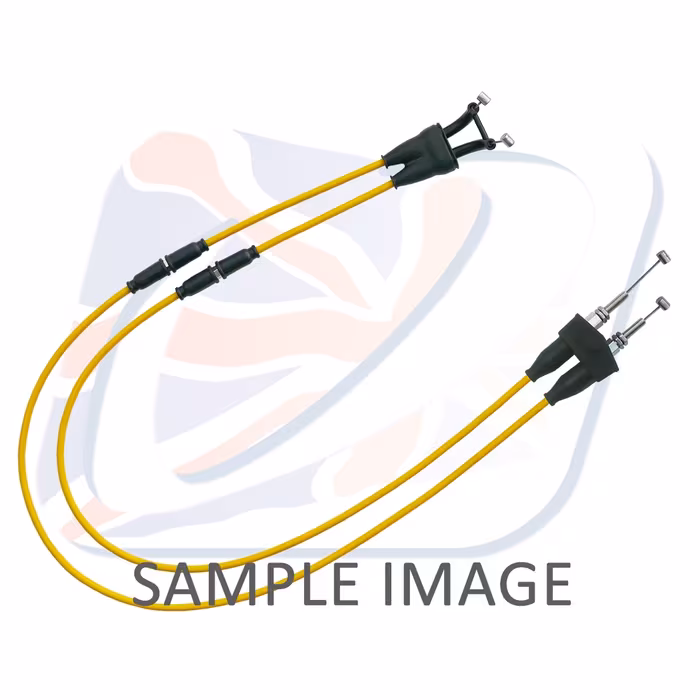 Throttle cable (pair) Venhill S01-4-066 featherlight Yellow for SUZUKI RM-Z 450 2015-2017
