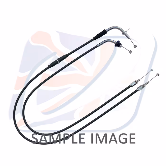 Throttle cable (pair) Venhill S01-4-112 featherlight Crni for SUZUKI GSX-R 600 1997-2000, SUZUKI GSX-R 750 1996-1997