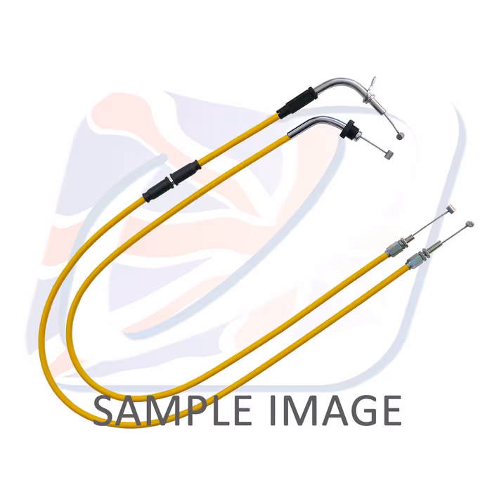 Throttle cable (pair) Venhill S01-4-115 featherlight Yellow for SUZUKI TL 1000 S 1997