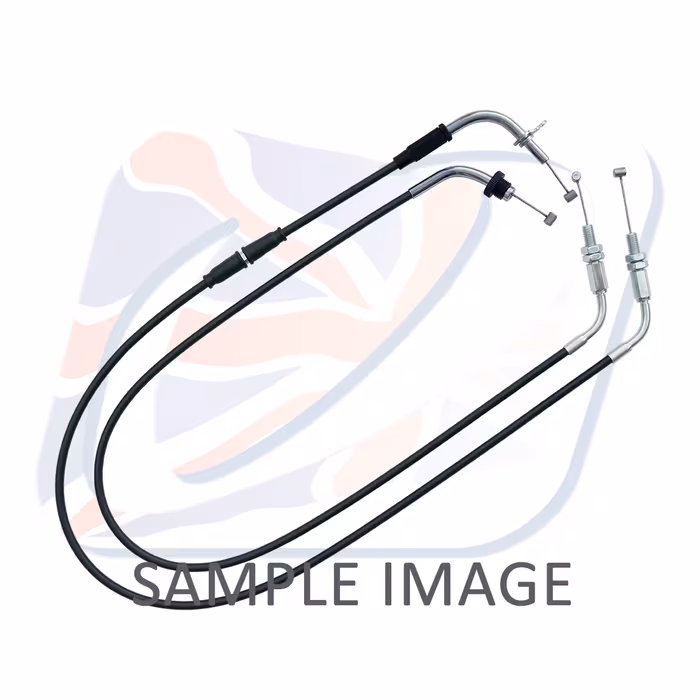 Throttle cable (pair) Venhill S01-4-118 featherlight Crni for SUZUKI GSX-R 750 1992-1995, SUZUKI GSX-R 1100 1993-1994
