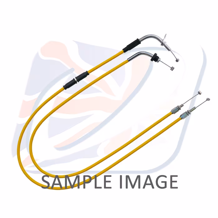 Throttle cable (pair) Venhill S01-4-126 featherlight Yellow for SUZUKI GSF 1200 Bandit / S 2001-2005