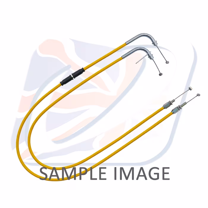 Throttle cable (pair) Venhill S01-4-136 featherlight Yellow for SUZUKI GSX-R 600 2004-2005, SUZUKI GSX-R 750 2004-2005