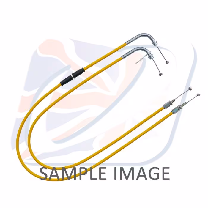 Throttle cable (pair) Venhill S01-4-140 featherlight Yellow for SUZUKI GSX-R 1000 2009-2016