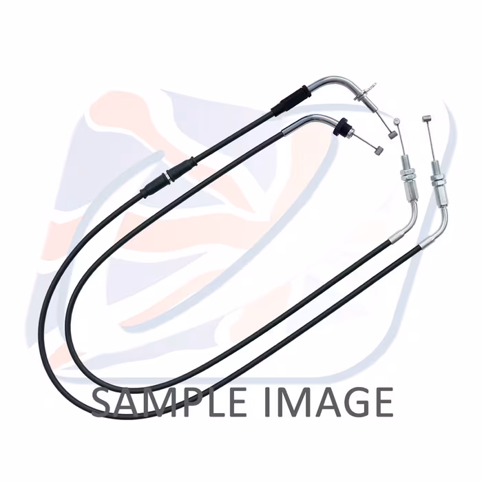 Throttle cable (pair) Venhill S01-4-148 featherlight Crni for SUZUKI DL 650 V-STROM 2013-2019