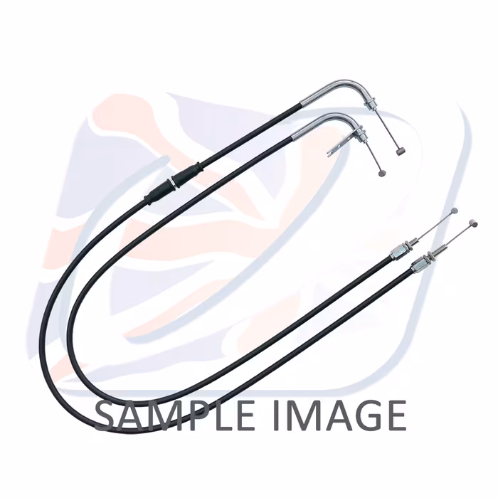 Throttle cable (pair) Venhill S01-4-153 featherlight Crni for SUZUKI GSX-R 750 2006-2007