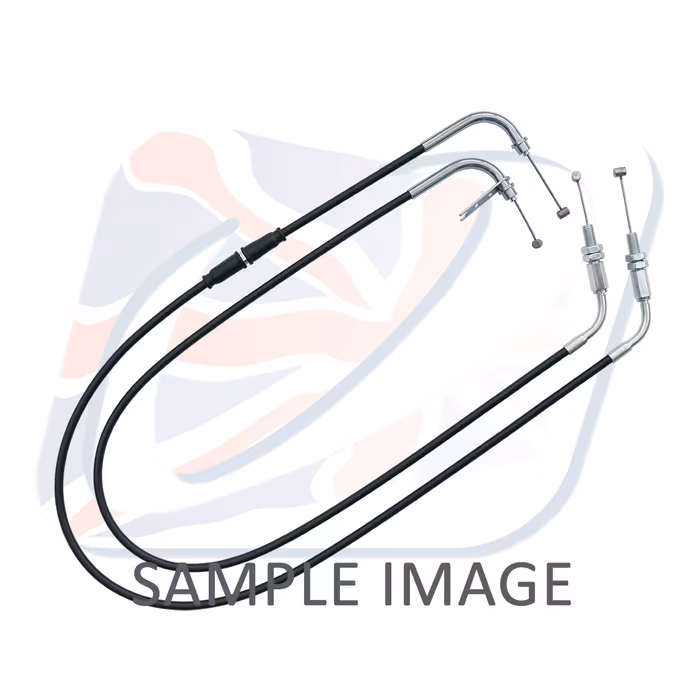 Throttle cable (pair) Venhill S01-4-162 featherlight Crni for SUZUKI GSX-S 750 2017-2023