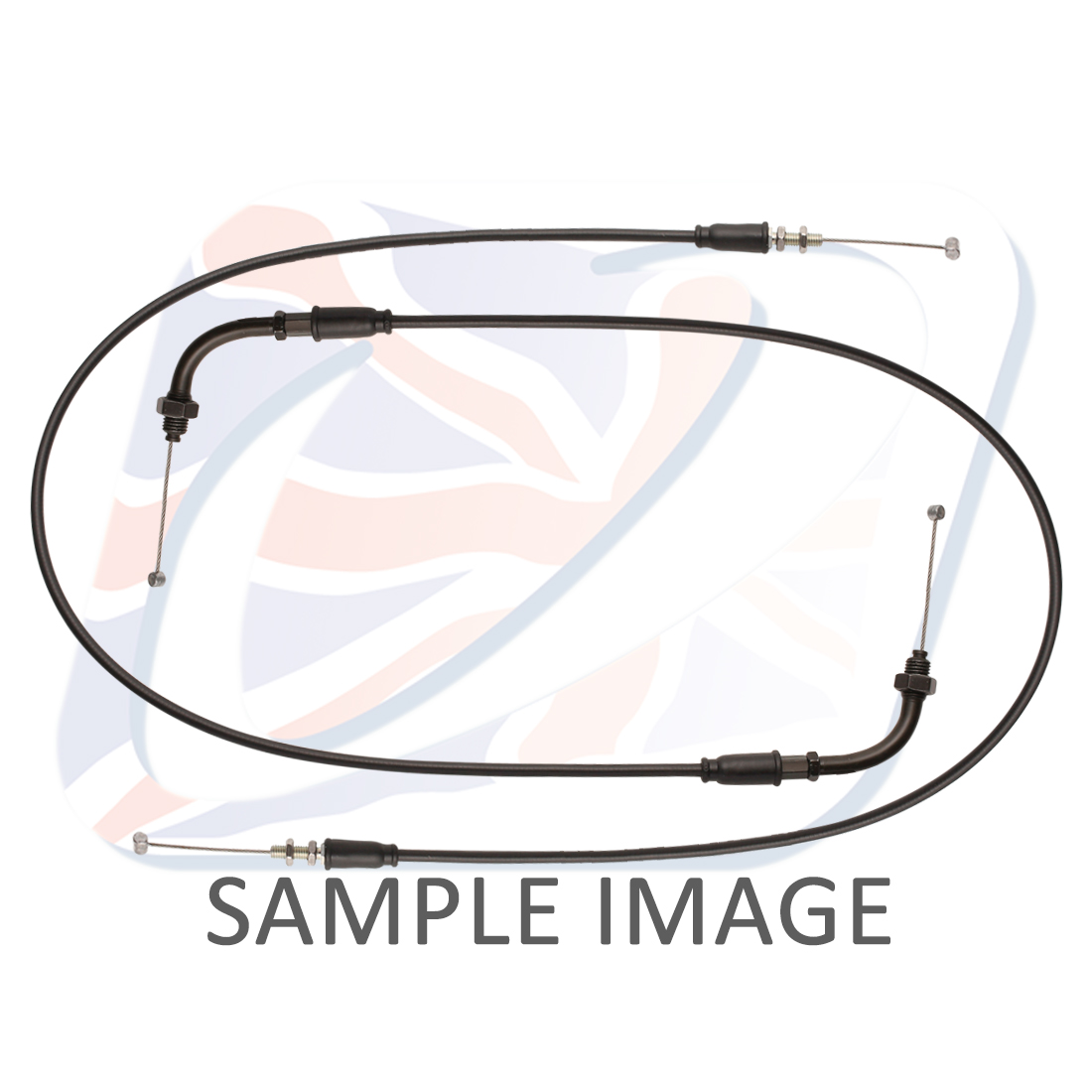Throttle Cable Venhill B03-4-129-BK featherlight Crni