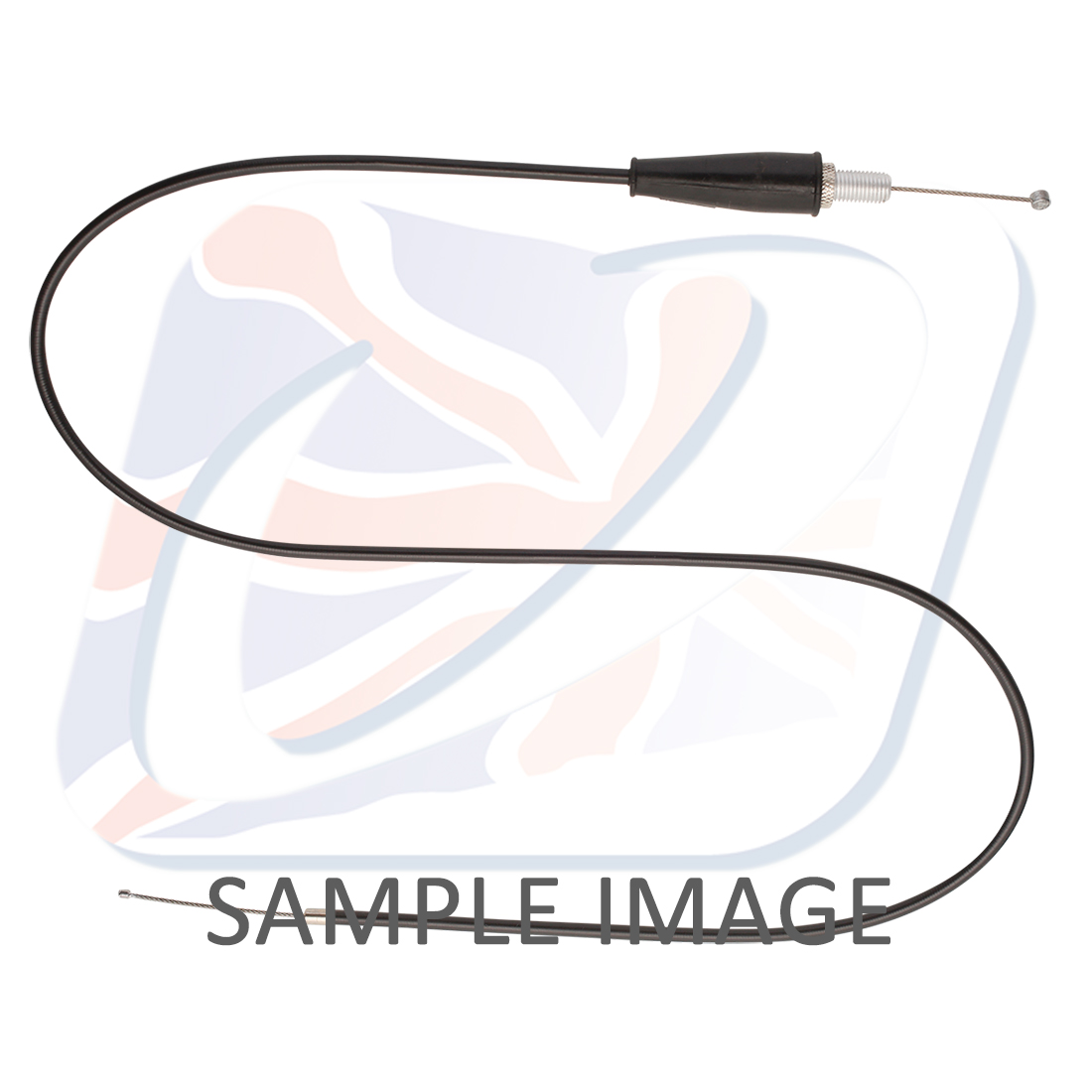 Fast action twistgrip 600A Venhill K02-4-033/9-BK including cable