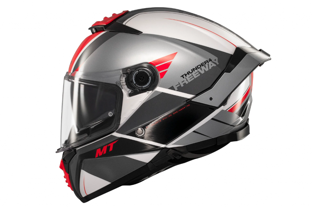 Full face helmet MT Helmets THUNDER 4 SV FREEWAY A5 GLOSS XS