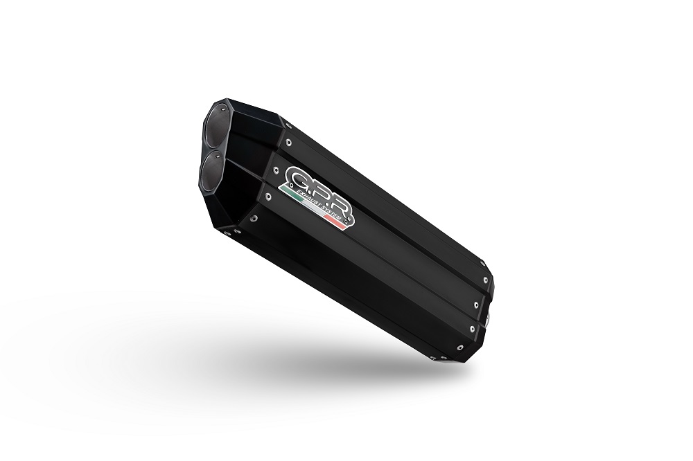Slip-on exhaust GPR HYPER SONIC BLACK TITANIUM Z.19.1.HYSOBLK Matte Black