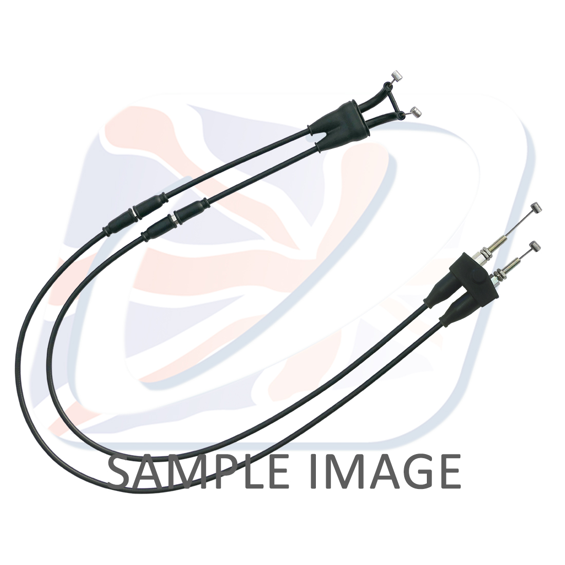 Throttle cables (pair) Venhill S01-4-062-BK featherlight Crni for SUZUKI RM-Z 250 2013-2018
