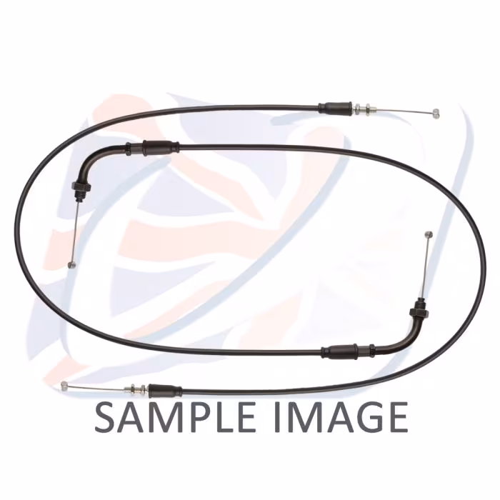 Throttle cable (pair) Venhill T01-4-143 featherlight Crni for TRIUMPH Bonneville T100 865 2005-2008