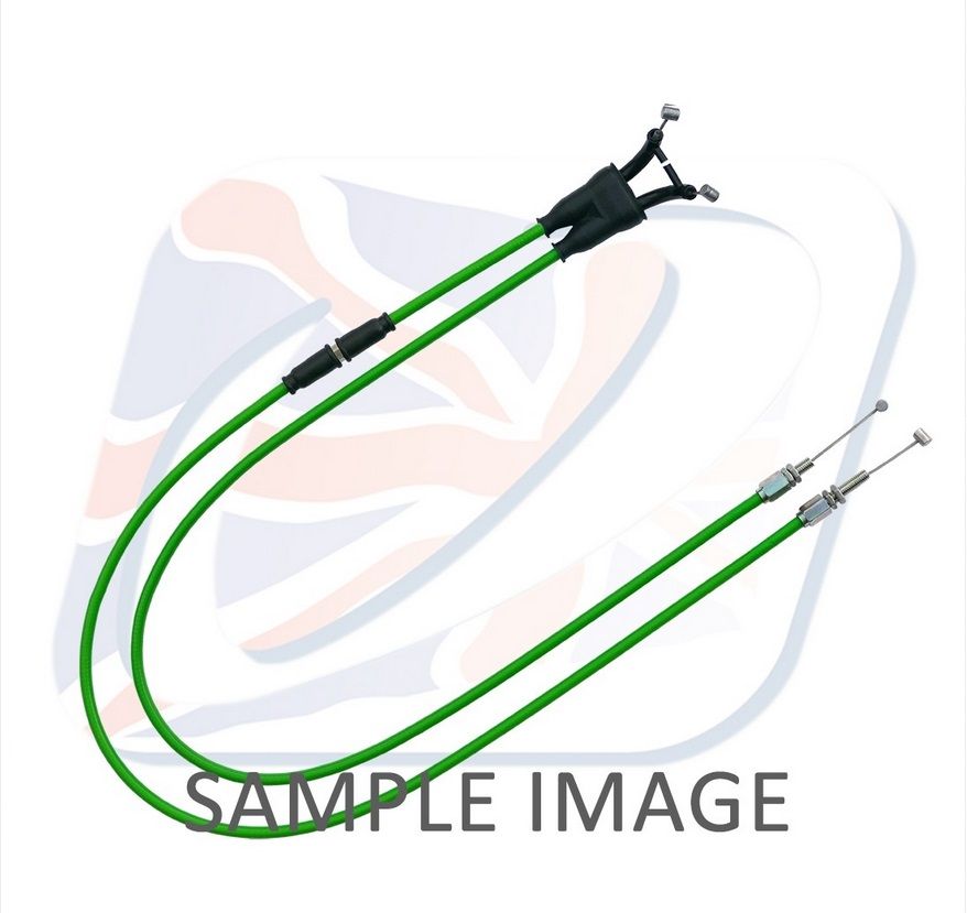 Throttle cables (pair) Venhill T01-4-139-GR featherlight green