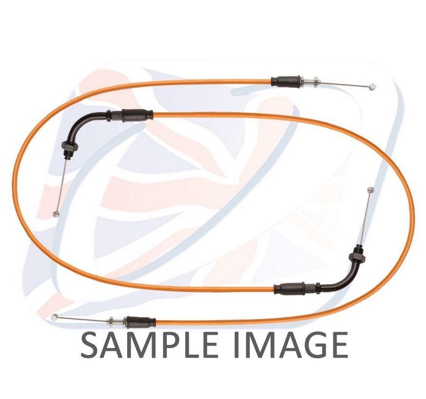 Throttle Cable Venhill S01-4-100-OR featherlight orange