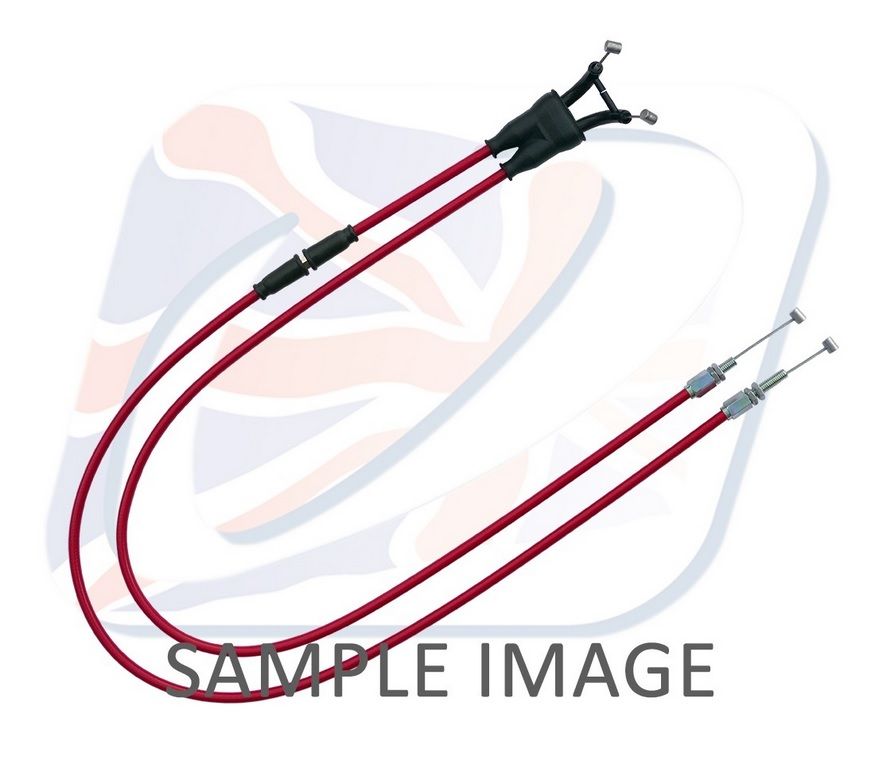 Throttle cables (pair) Venhill T01-4-139-RD featherlight crven