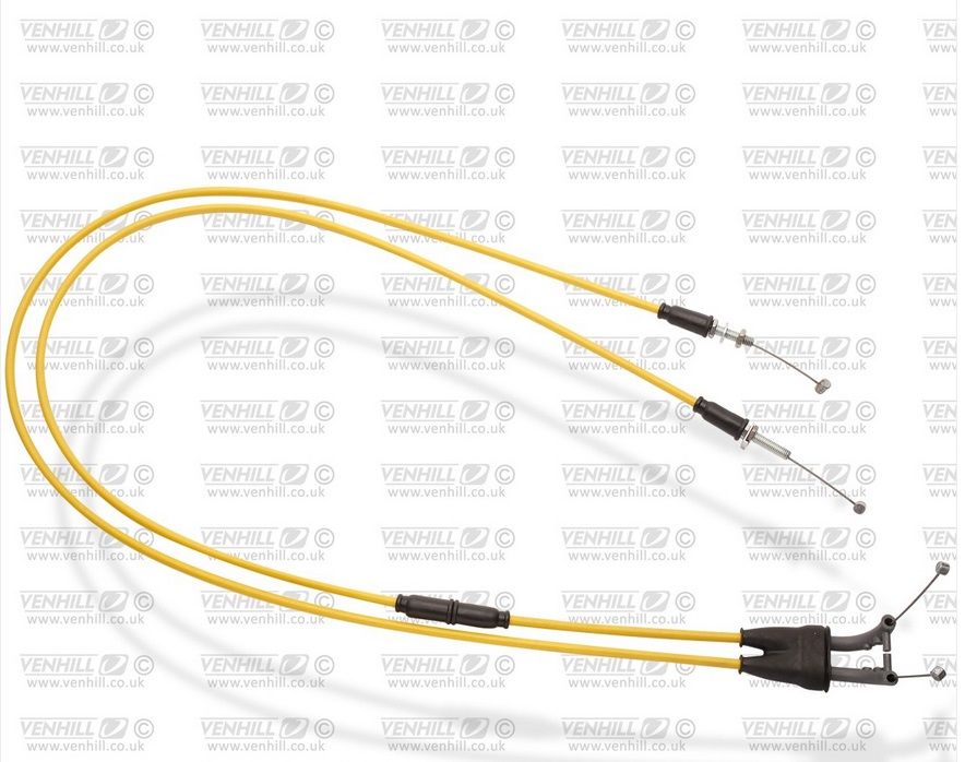 Throttle cable Venhill S01-4-048 featherlight Yellow for SUZUKI RM 125 1999-2000