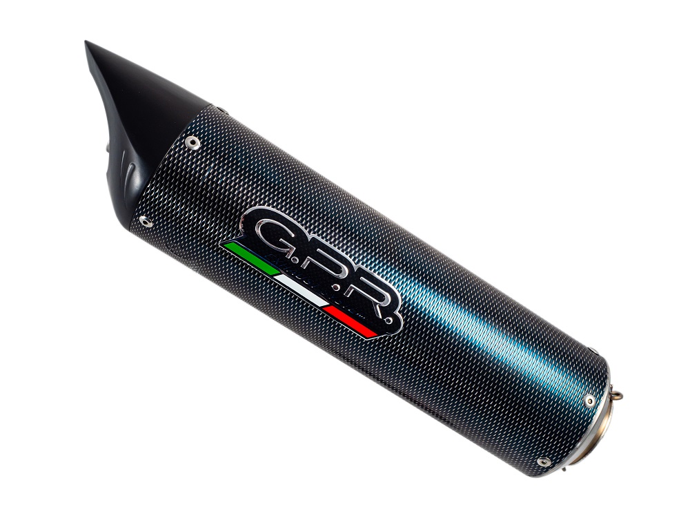 Slip-on exhaust GPR TIBURON BE.5.TIBPO Inox Carbon look
