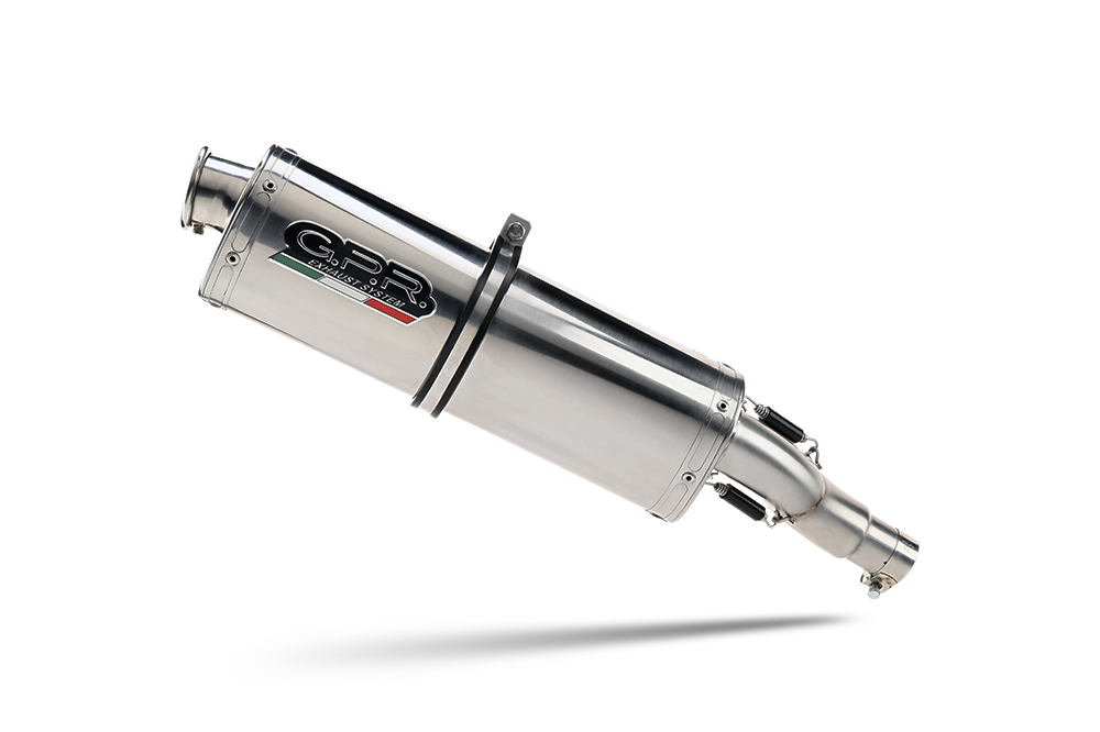 Slip-on exhaust GPR TRIOVAL E5.S.207.TRI Polished Stainless Steel