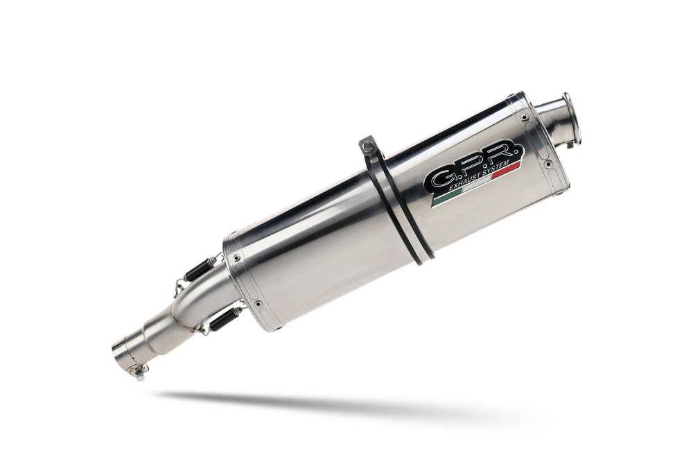 Slip-on exhaust GPR TRIOVAL BMW.89.TRI Polished Stainless Steel